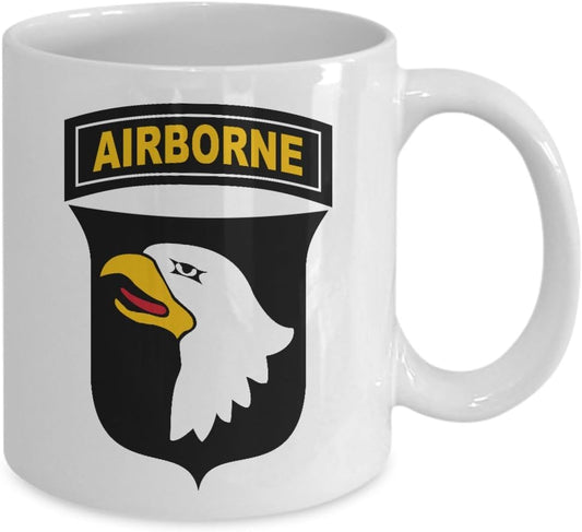 U.S. Army 101st Airborne Division Patch Coffee Mug