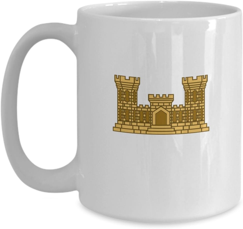 U.S. Army Engineer Branch Castle Coffee Mug