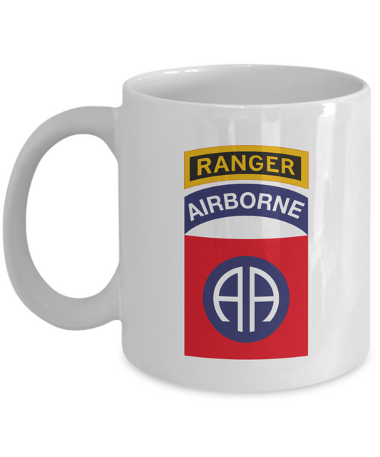 U.S. Army 82nd Airborne Patch - Ranger Tab