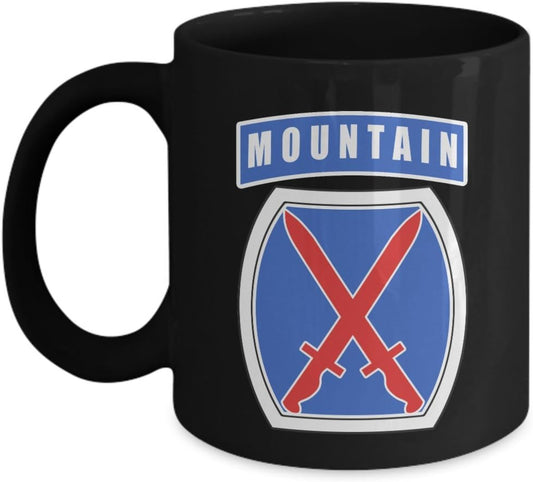 U.S. Army 10th Mountain Division (10th MTN) Coffee Mug