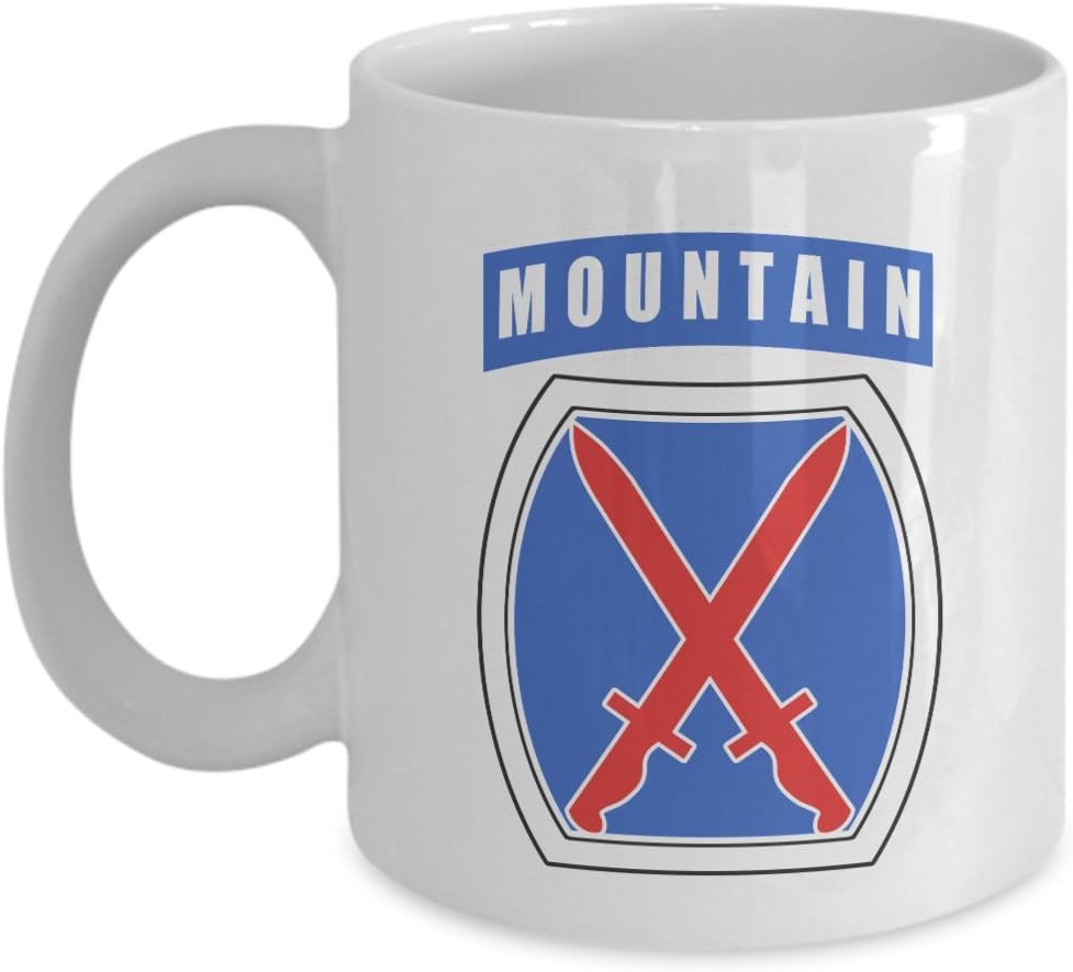 U.S. Army 10th Mountain Division (10th MTN) Coffee Mug
