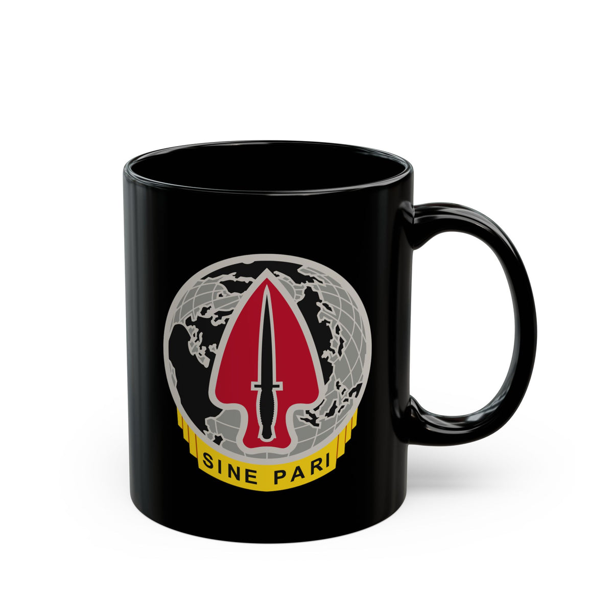 U.S. Army USASOC Coffee Mug | 1st CIG and Sine Pari DUI