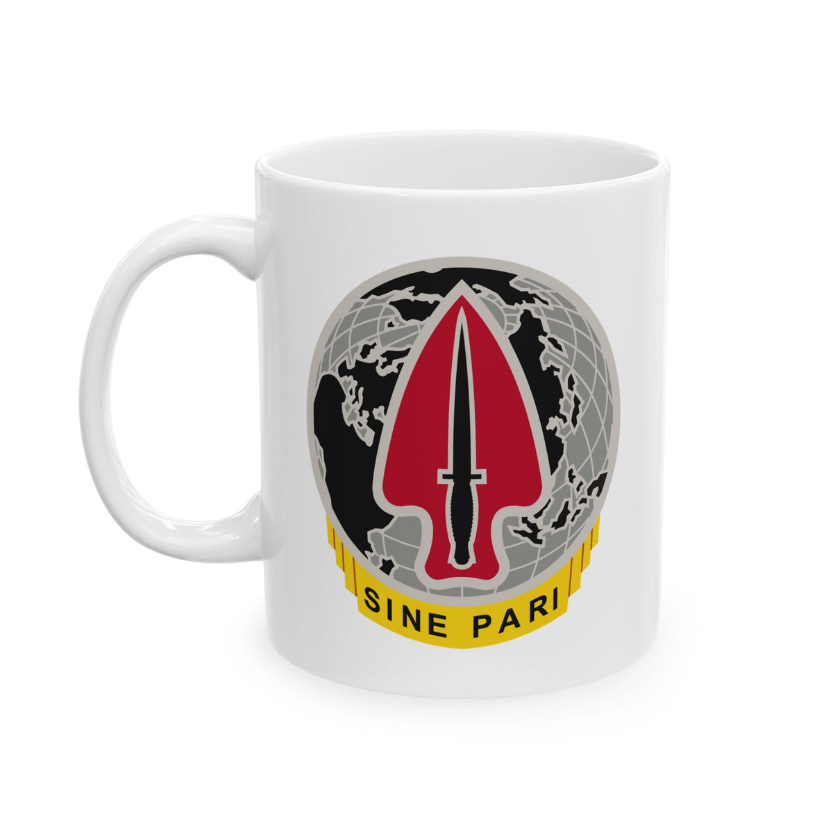 U.S. Army USASOC Coffee Mug | Sine Pari DUI