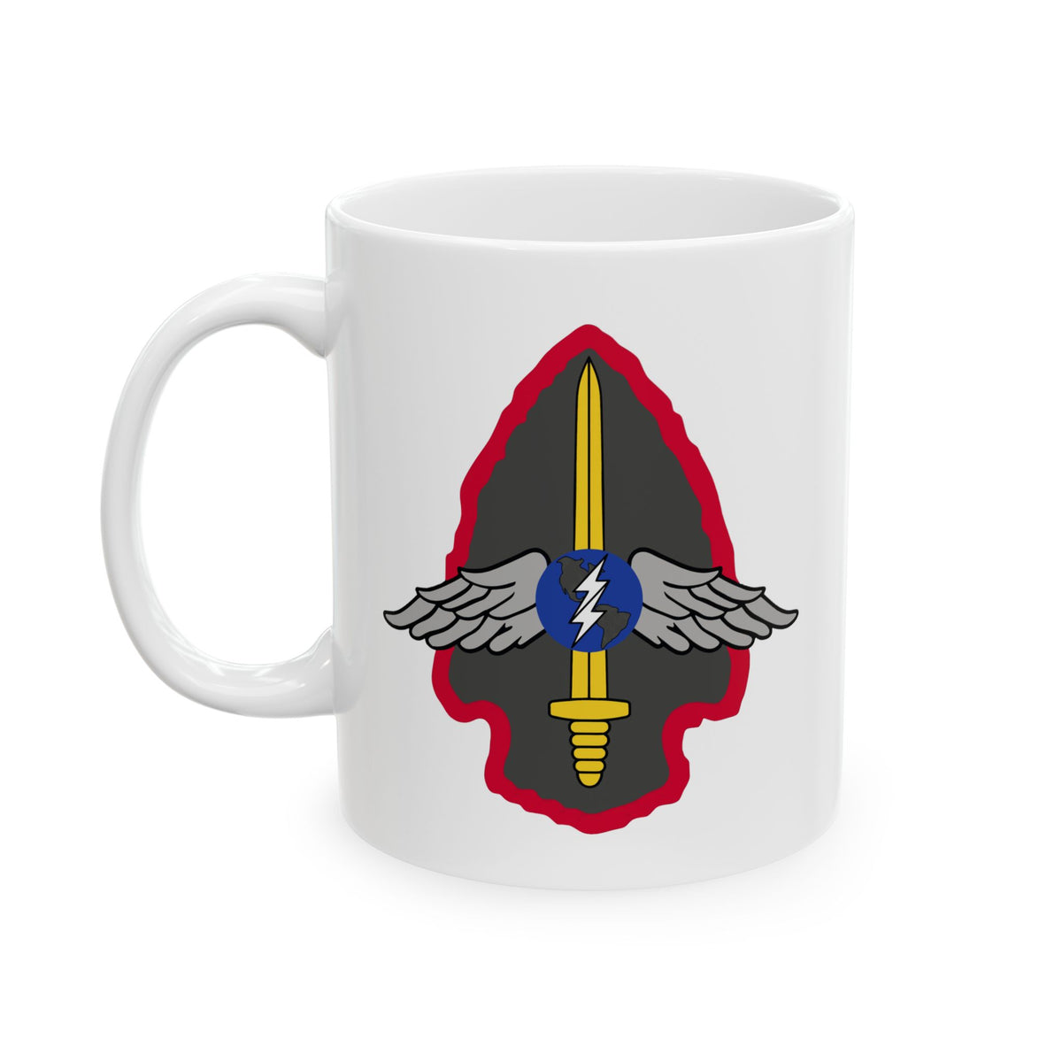 U.S. Army USASOC Coffee Mug | 1st CIG Insignia