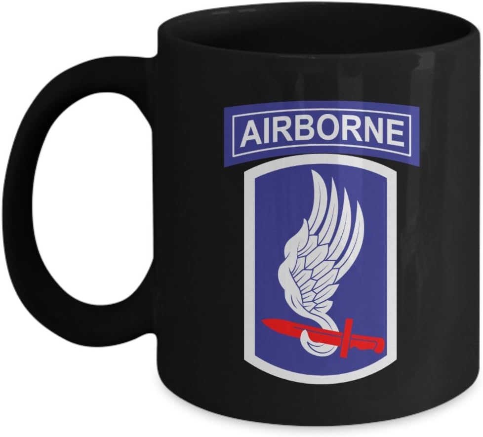 U.S. Army 173rd Airborne Brigade Patch Coffee Mug
