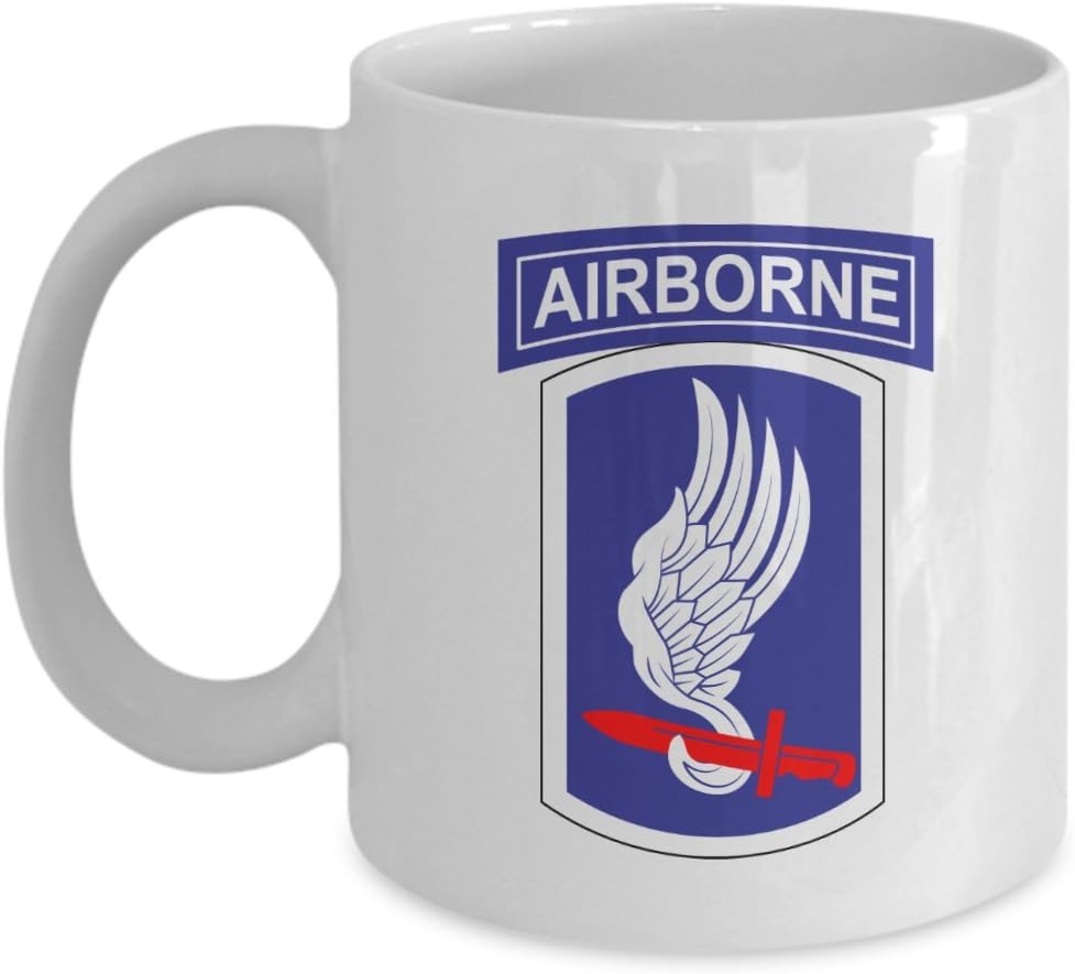 U.S. Army 173rd Airborne Brigade Patch Coffee Mug