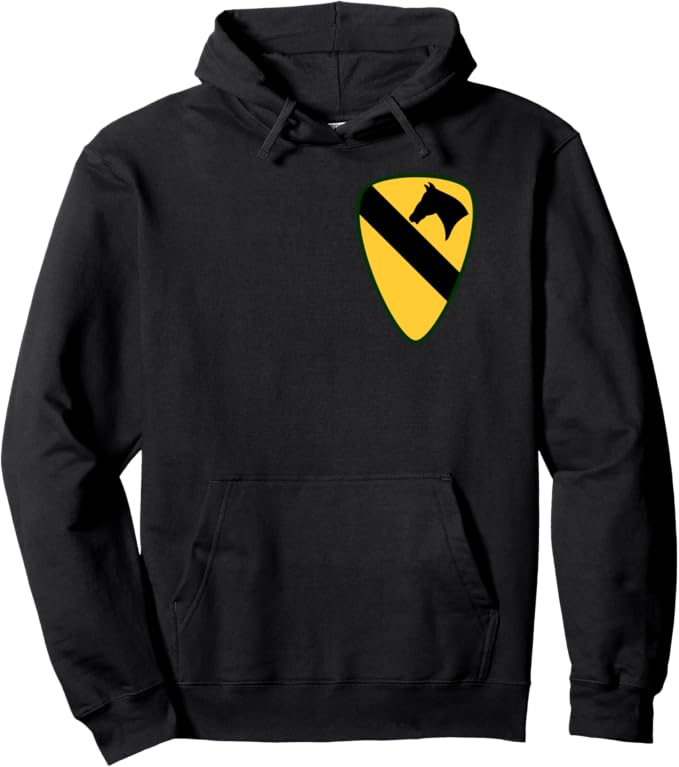U.S. Army 1st Cavalry Division Patch Hoodie | 1st CAV