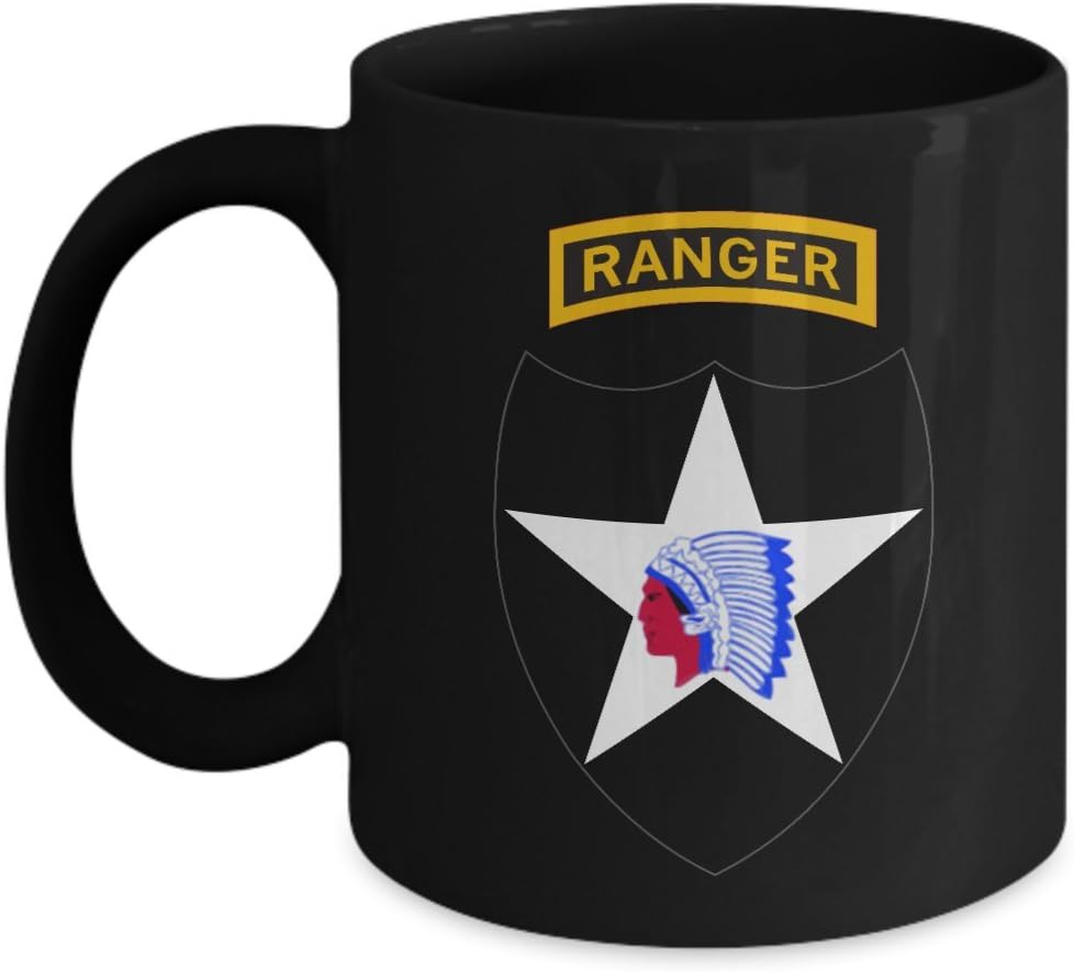 U.S. Army 2nd Infantry Division (2nd ID) Coffee Mug | Ranger Tab