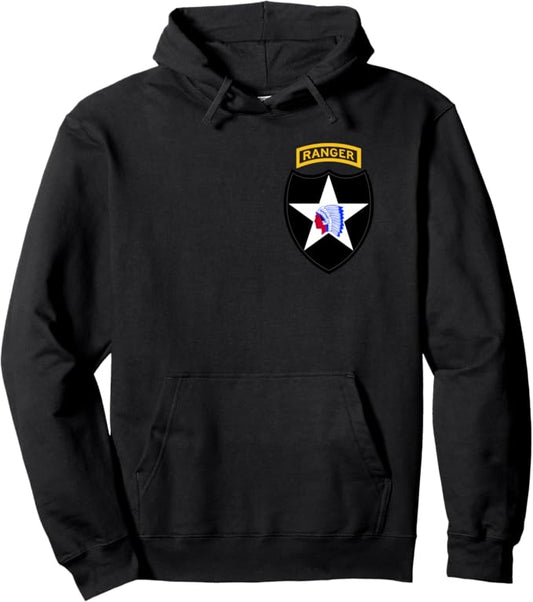 U.S. Army 2nd Infantry Division (2nd ID) Hoodie | Ranger Tab