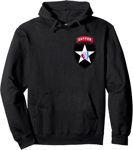 U.S. Army 2nd Infantry Division (2nd ID) Hoodie | Sapper Tab