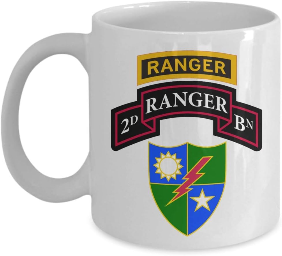 U.S. Army 2nd Ranger Battalion Coffee Mug