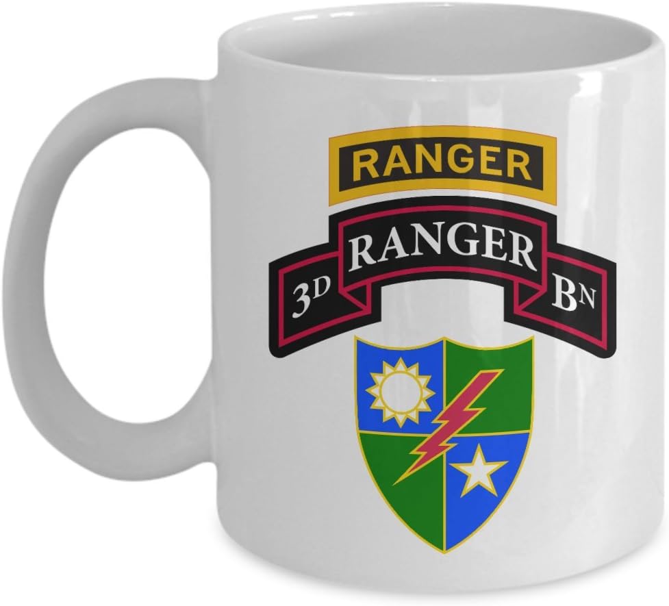 U.S. Army 3rd Ranger Battalion Coffee Mug