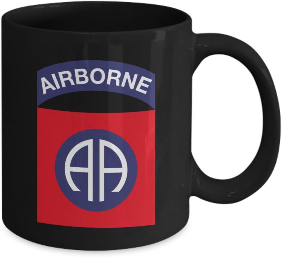 U.S. Army 82nd Airborne Division Patch Coffee Mug