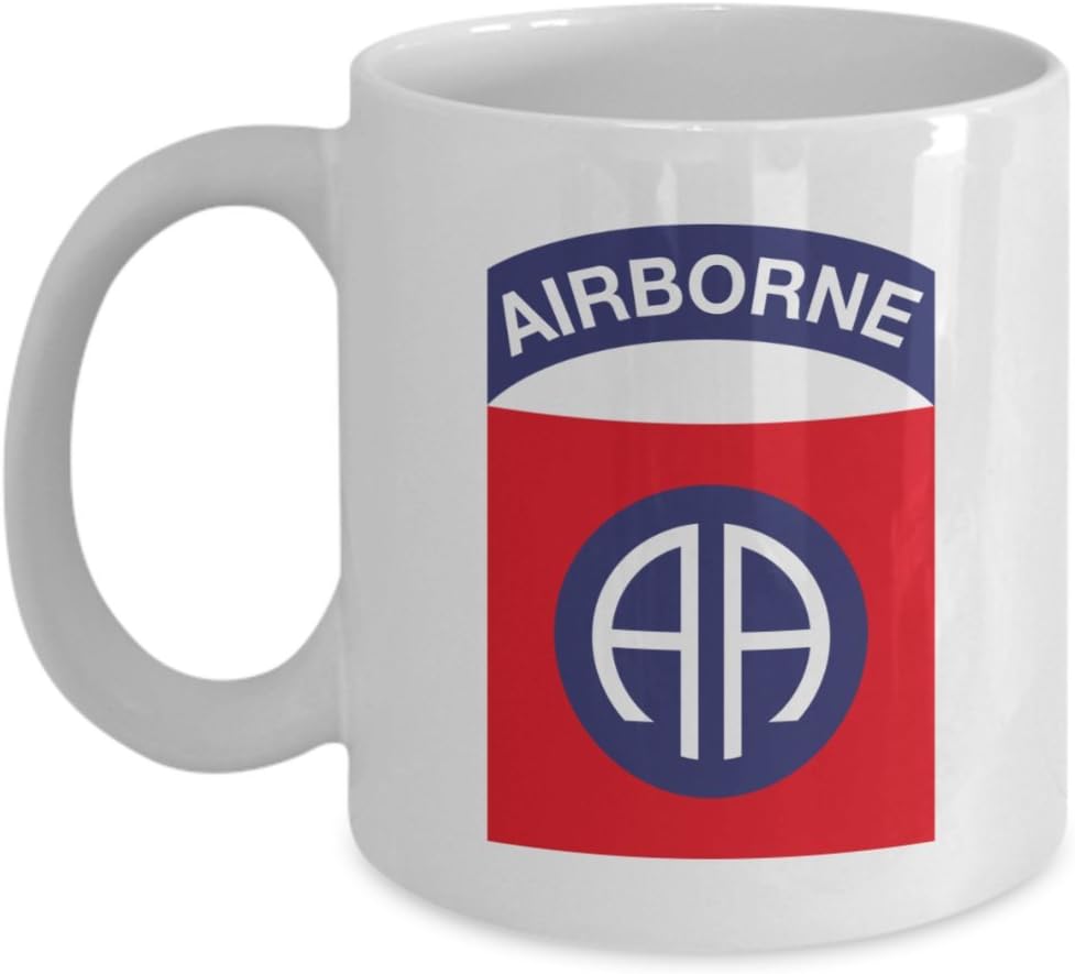 U.S. Army 82nd Airborne Division Patch Coffee Mug