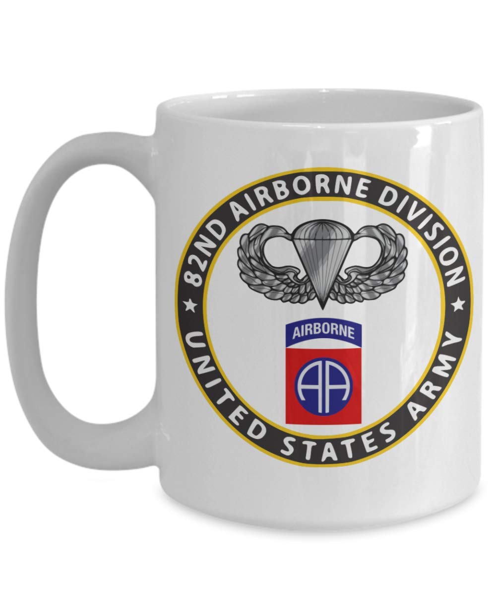 U.S. Army 82nd Airborne Division Coffee Mug - Paratrooper Wings