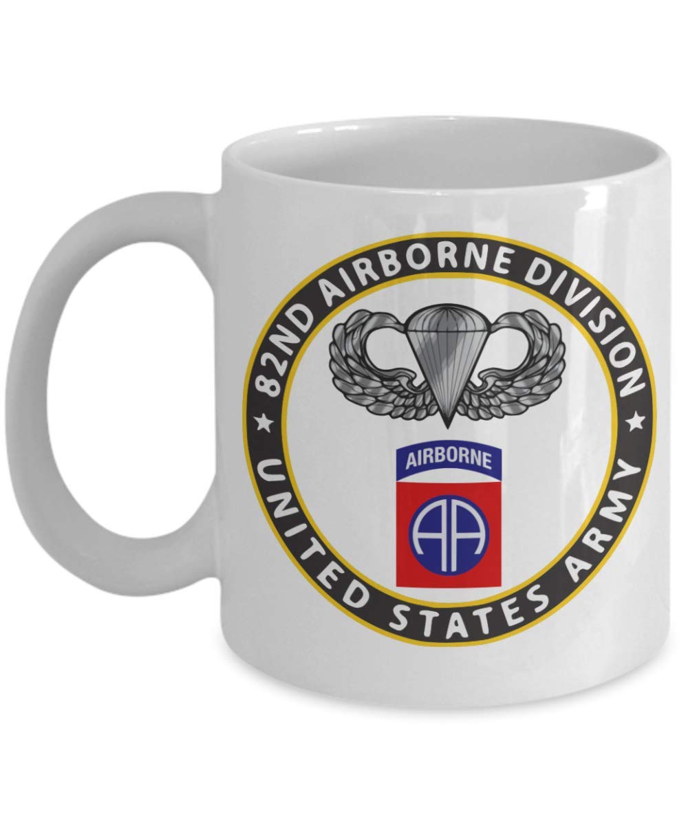 U.S. Army 82nd Airborne Division Coffee Mug - Paratrooper Wings