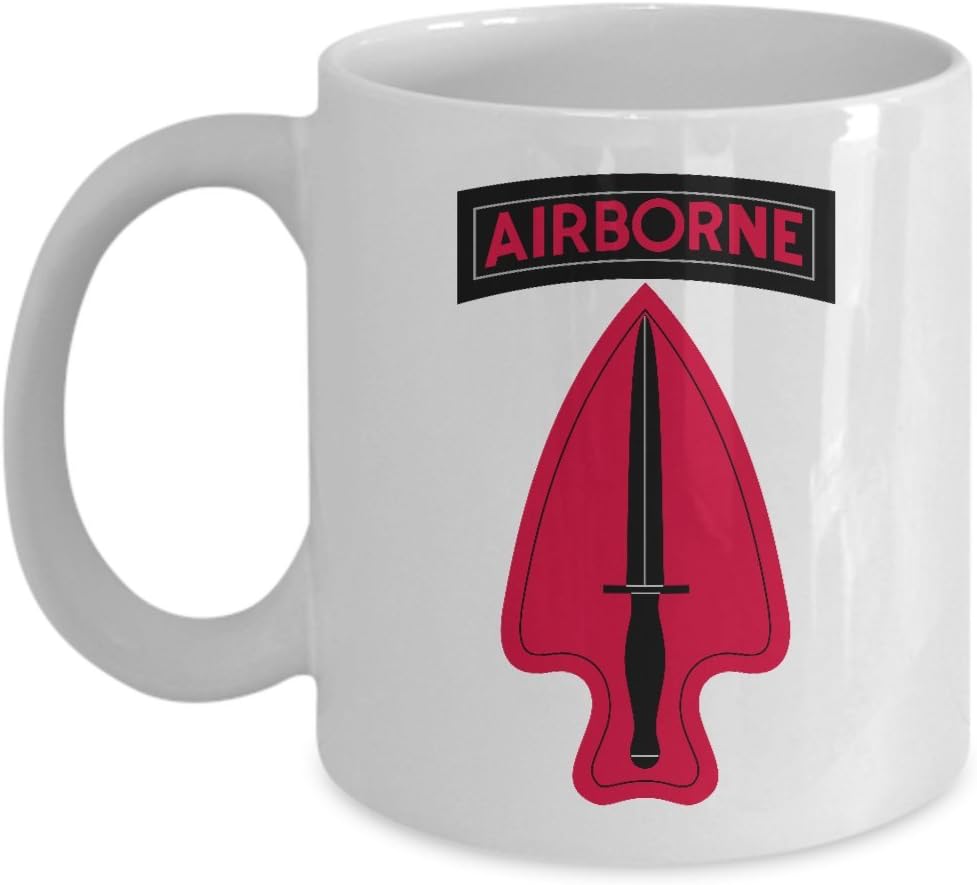 U.S. Army Special Operations Patch Coffee Mug - USASOC - Delta - Nightstalkers