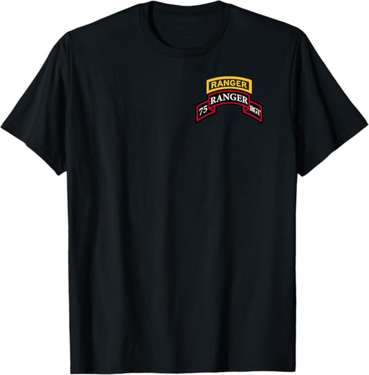 U.S. Army 75th Ranger Regiment T-Shirt | Scroll & Tab