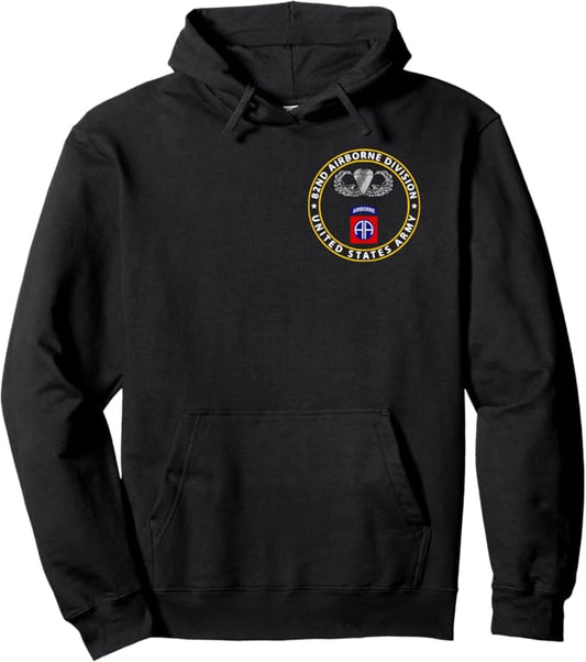 U.S. Army 82nd Airborne Division Patch Hoodie | Parachutist Badge