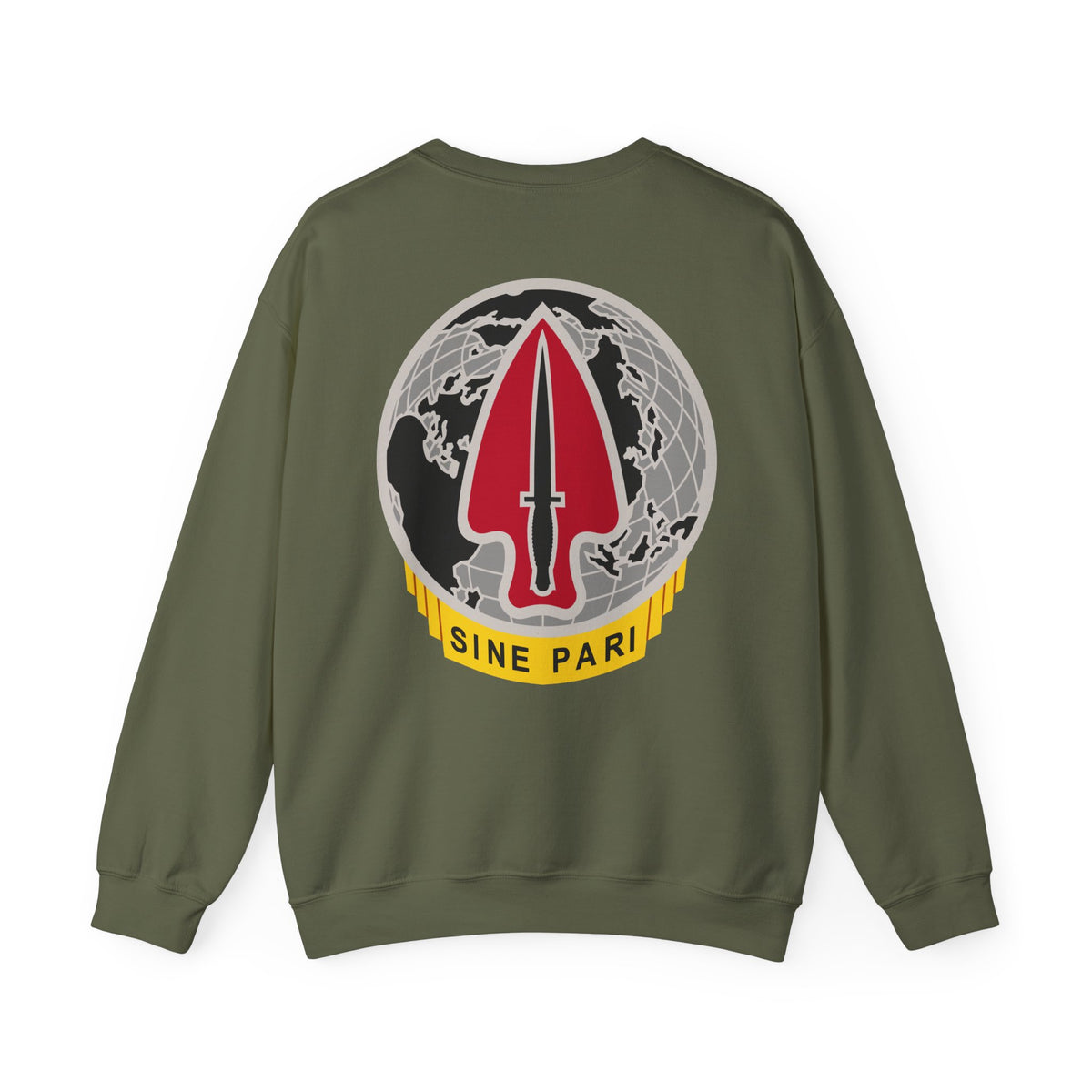 U.S. Army USASOC Sweatshirt | 1st CIG and Sine Pari DUI