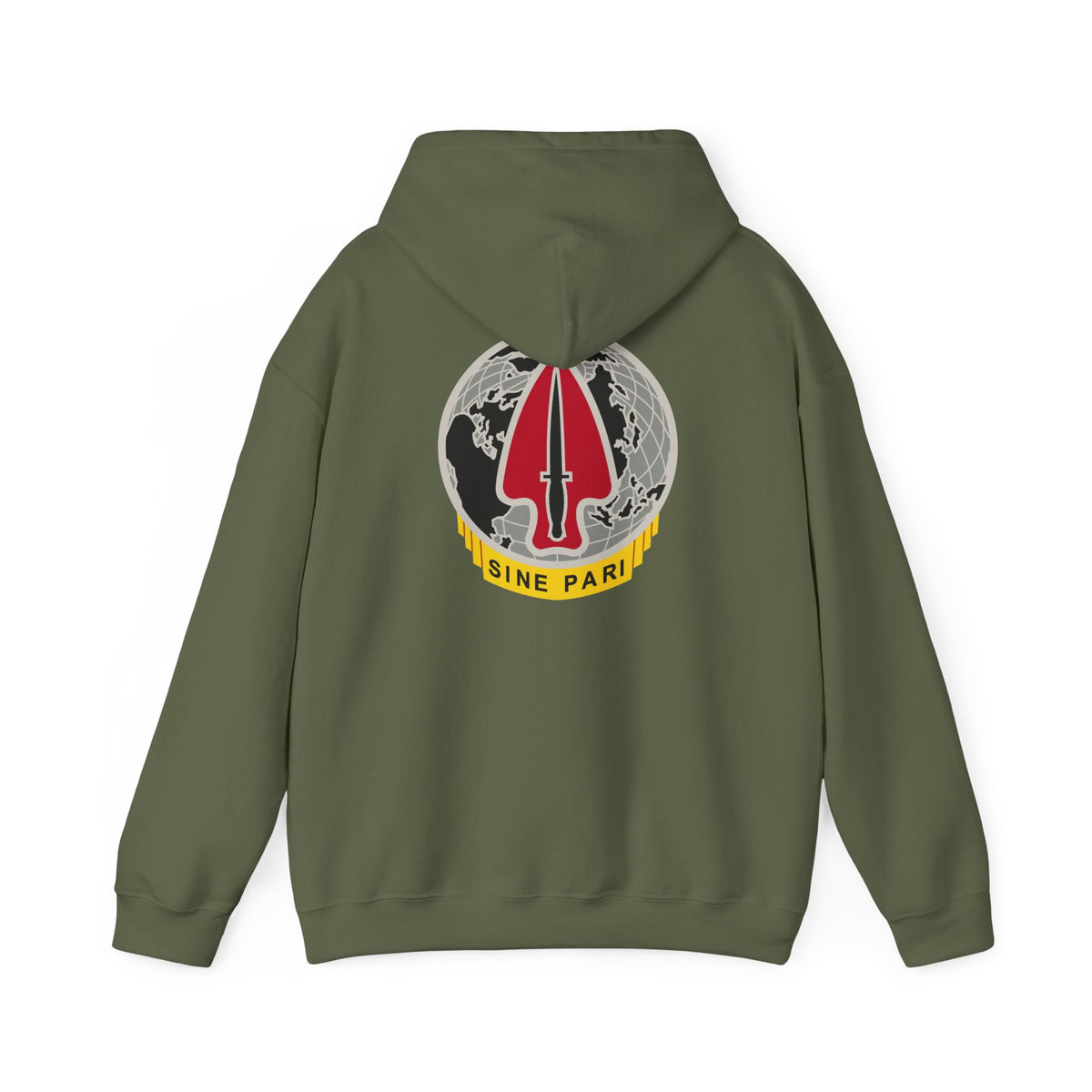 U.S. Army USASOC Hoodie | 1st CIG and Sine Pari DUI