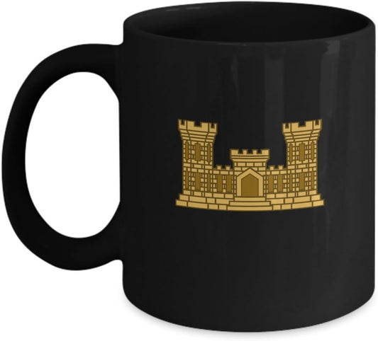 U.S. Army Engineer Branch Castle Coffee Mug