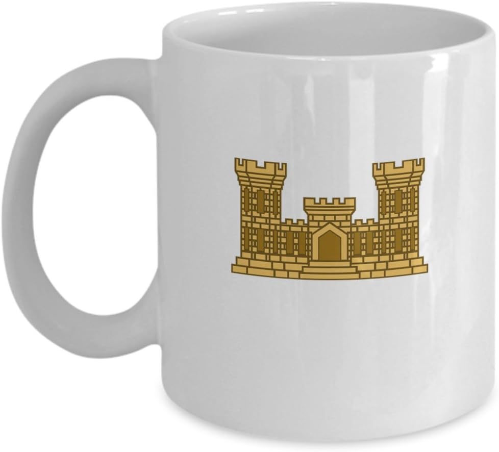 U.S. Army Engineer Branch Castle Coffee Mug