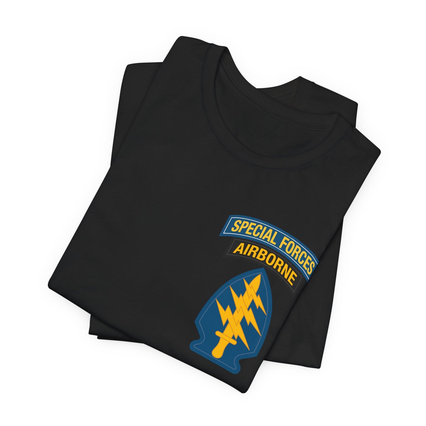 U.S. Army Special Forces Patch T-Shirt | SF Long Tab