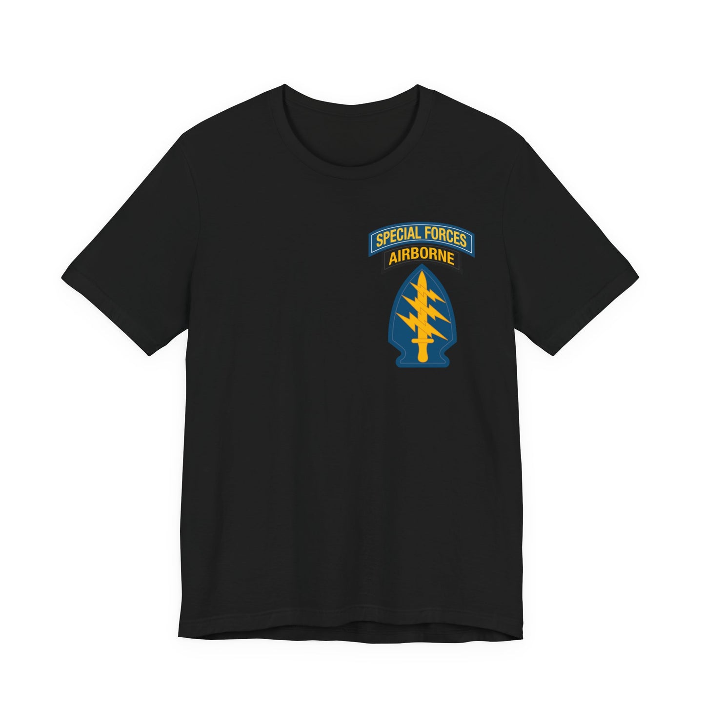 U.S. Army Special Forces Patch T-Shirt | SF Long Tab