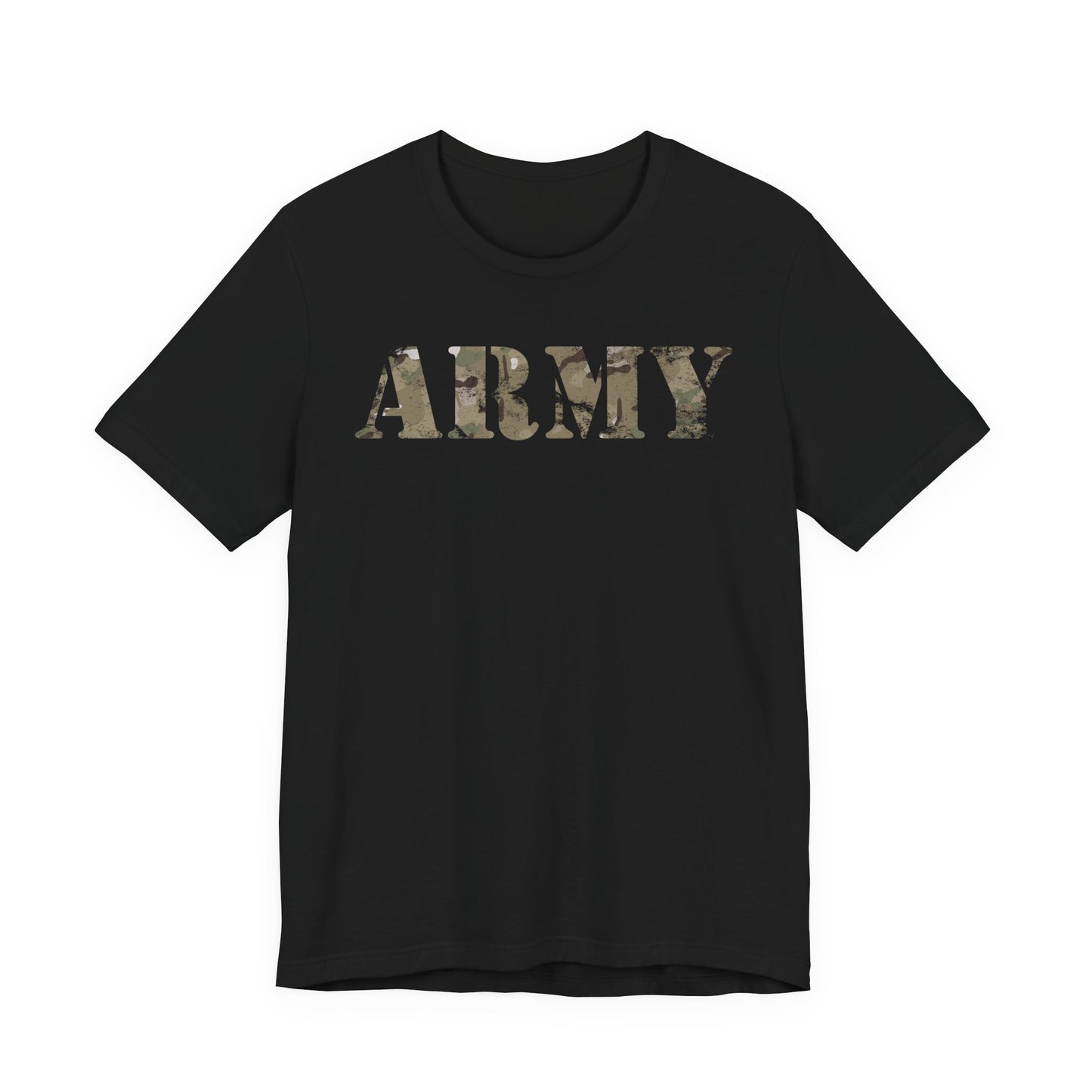 U.S. Army Camouflage T-Shirt - Distressed Look