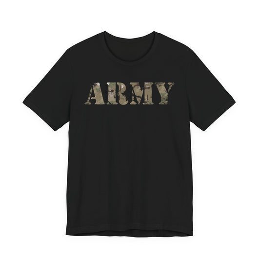 U.S. Army Camouflage T-Shirt - Distressed Look