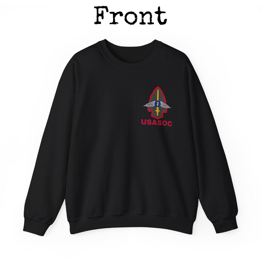 U.S. Army USASOC Sweatshirt | 1st CIG and Sine Pari DUI