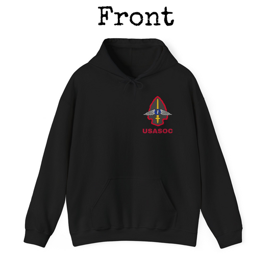 U.S. Army USASOC Hoodie | 1st CIG and Sine Pari DUI