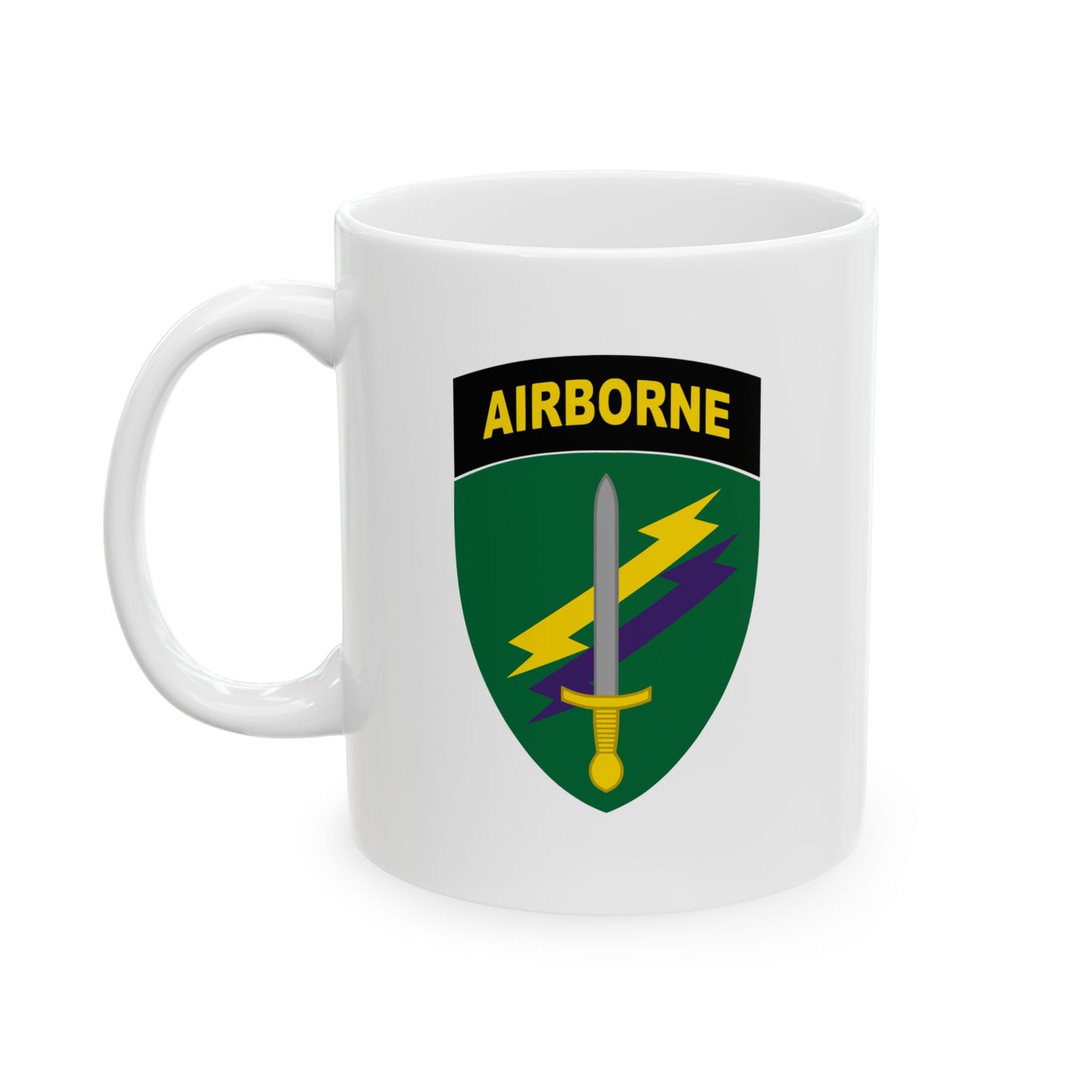 U.S. Army Civil Affairs and Psychological Operations Command (Airborne) Patch Coffee Mug