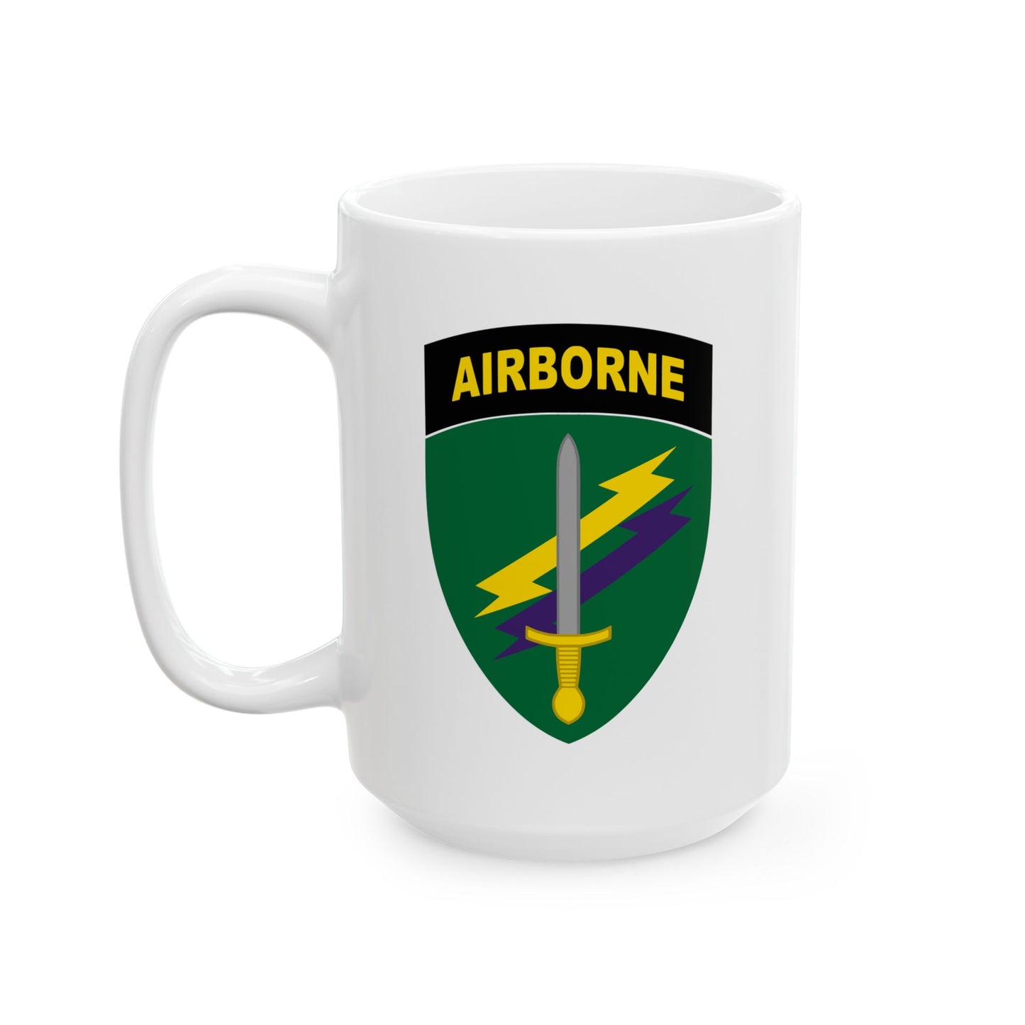 U.S. Army Civil Affairs and Psychological Operations Command (Airborne) Patch Coffee Mug