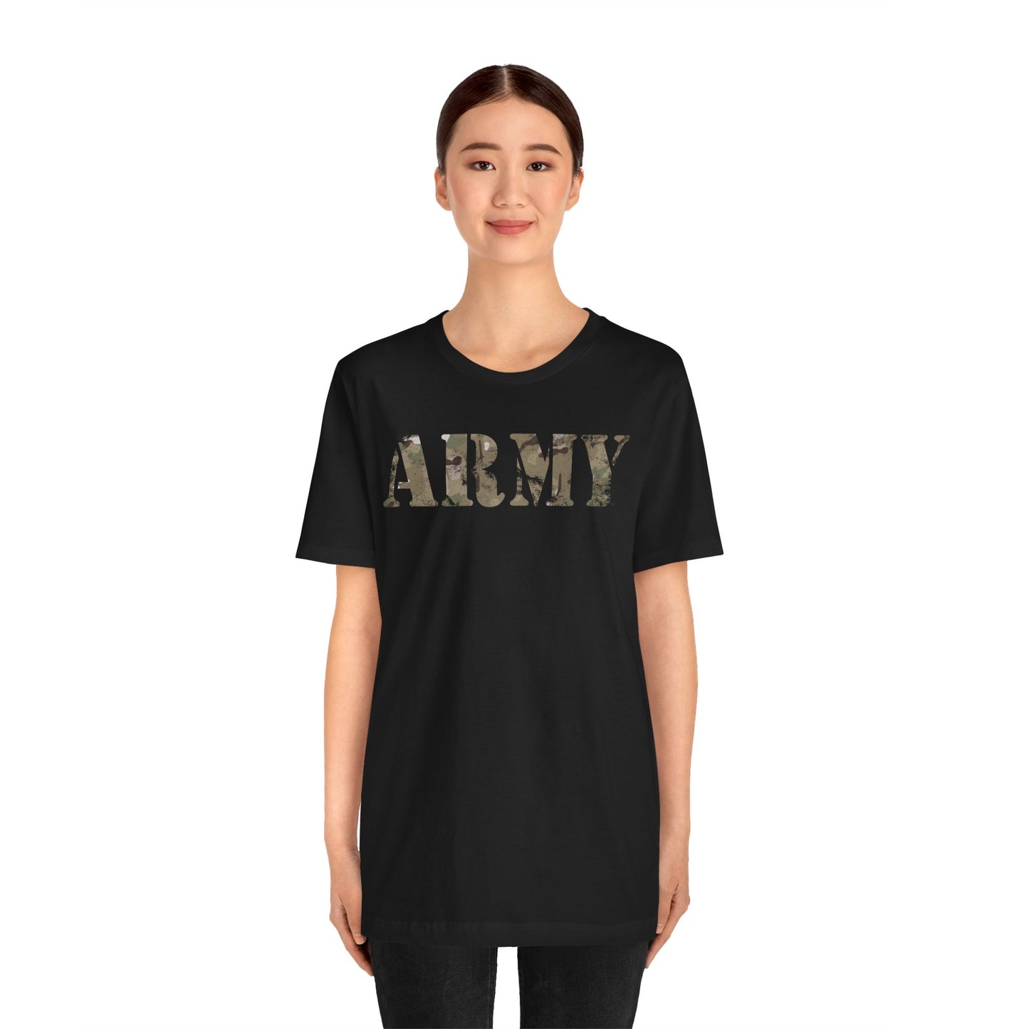 U.S. Army Camouflage T-Shirt - Distressed Look