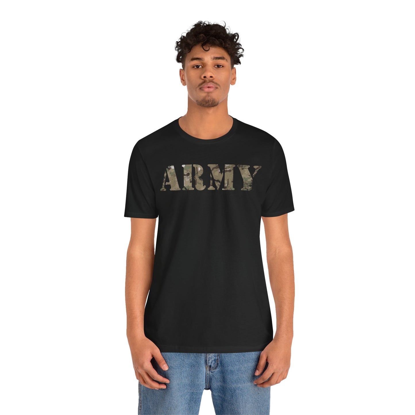 U.S. Army Camouflage T-Shirt - Distressed Look