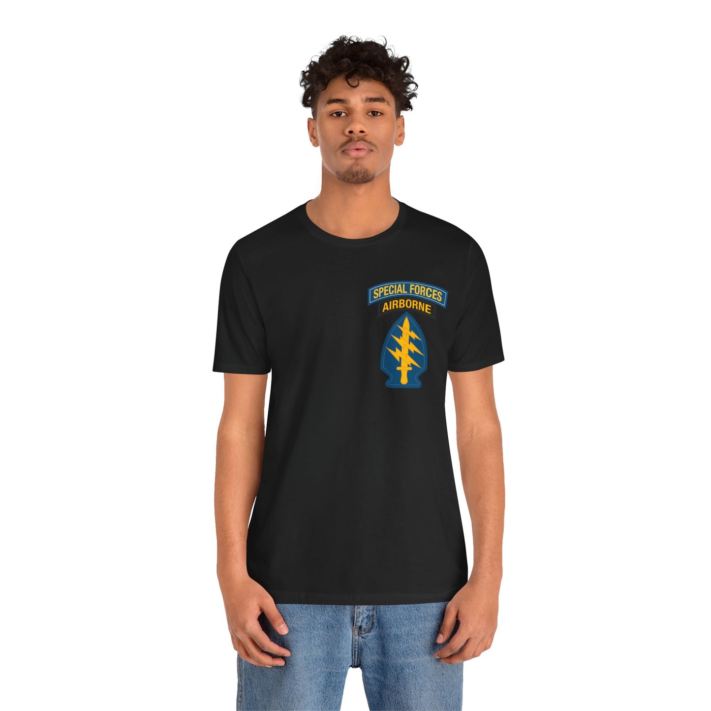 U.S. Army Special Forces Patch T-Shirt | SF Long Tab