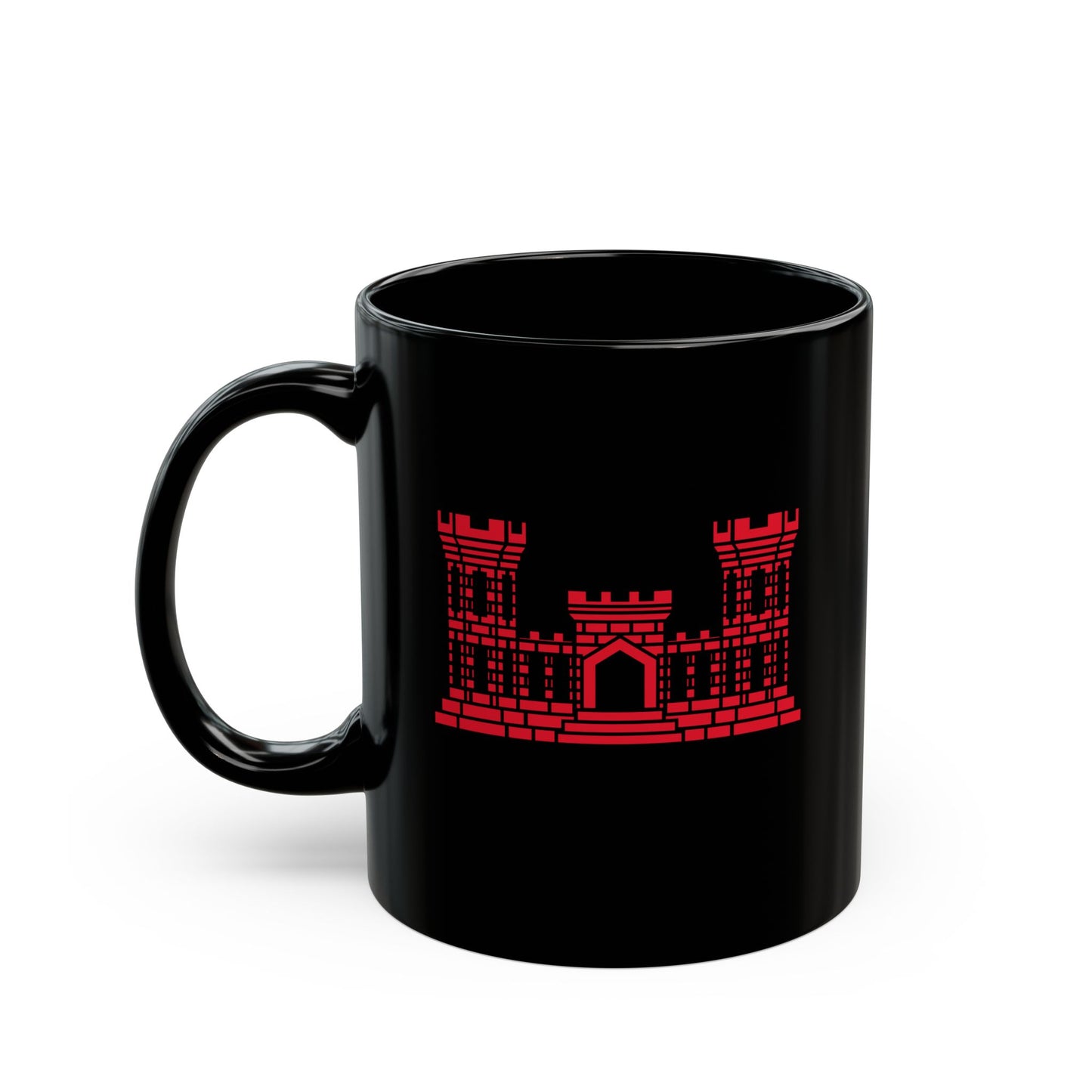 U.S. Army Engineer Branch Red Castle Coffee Mug
