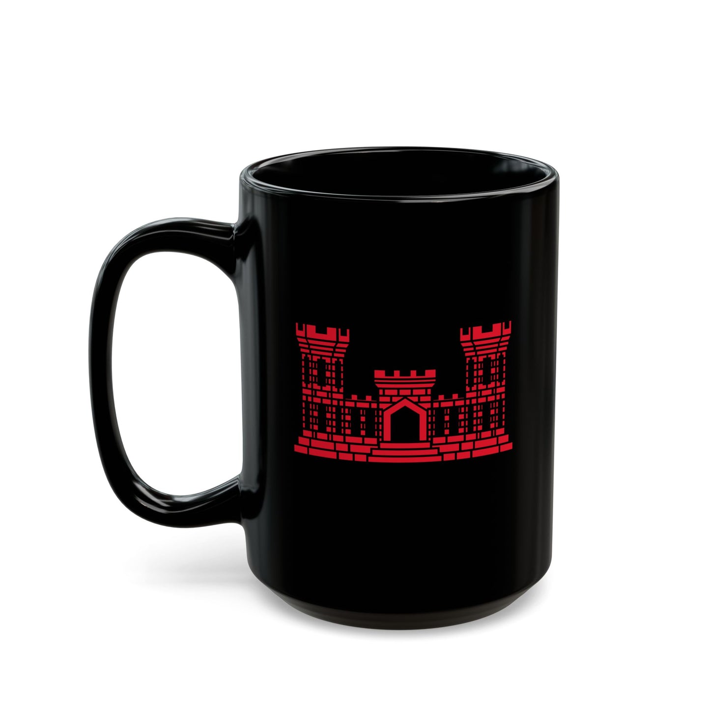 U.S. Army Engineer Branch Red Castle Coffee Mug