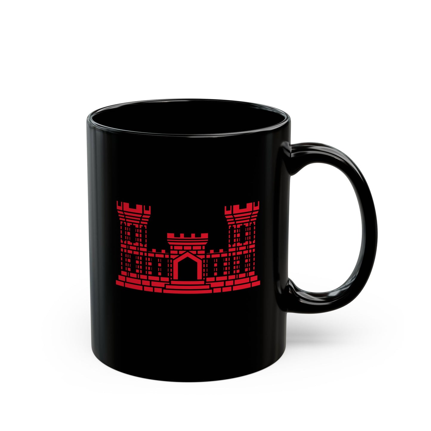 U.S. Army Engineer Branch Red Castle Coffee Mug