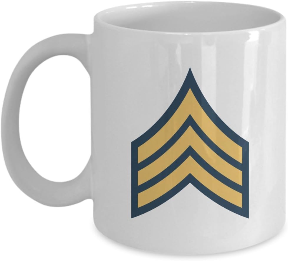 U.S. Army Sergeant (E-5) Rank Coffee Mug | SGT E5