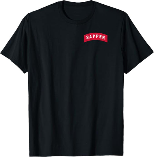 U.S. Army Sapper Tab T-Shirt