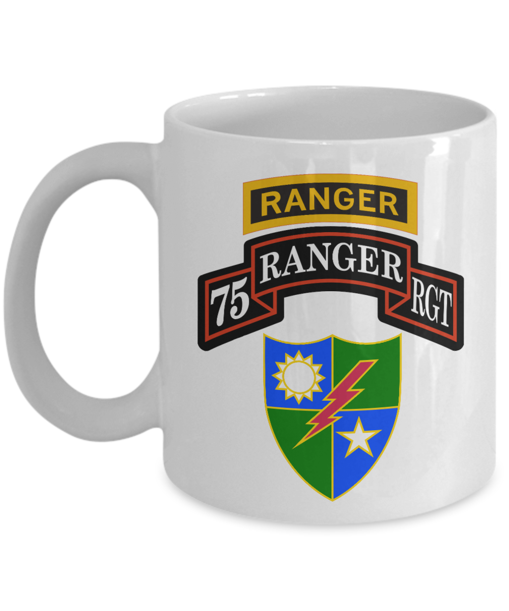 U.S. Army 75th Ranger Regiment (RGT) Coffee Mug