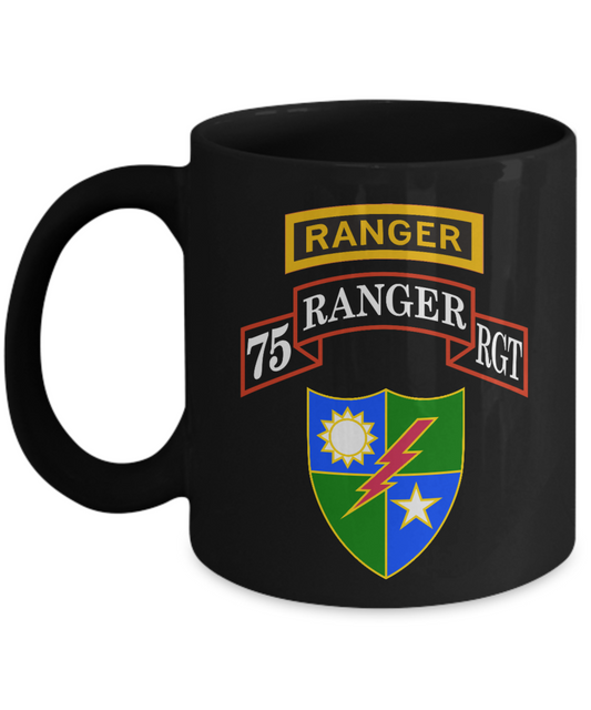 U.S. Army 75th Ranger Regiment (RGT) Coffee Mug