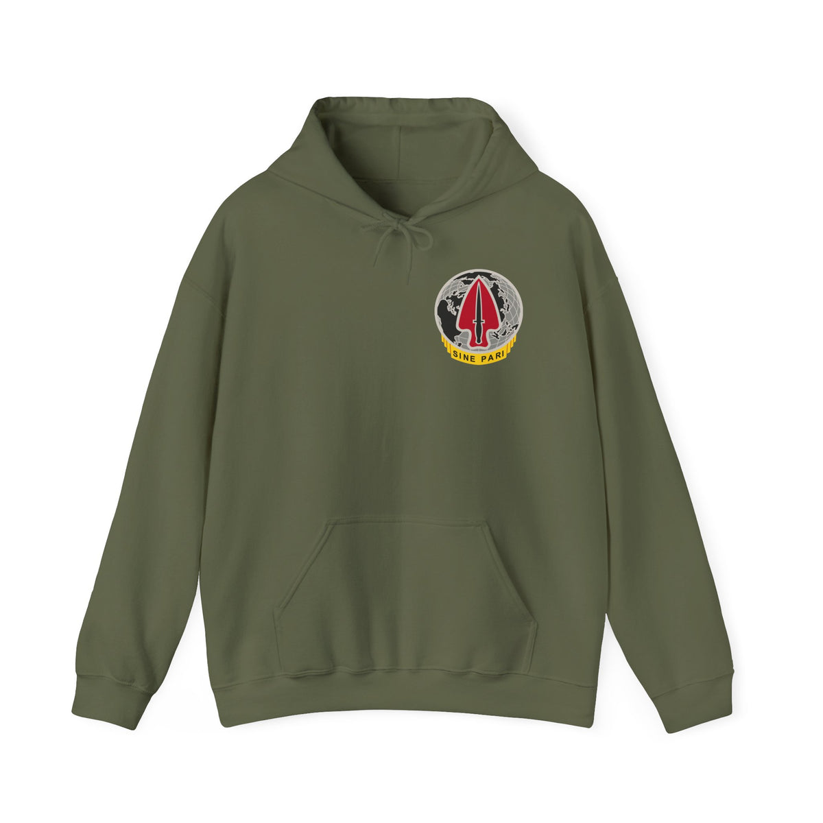 U.S. Army USASOC Hoodie | Sine Pari DUI